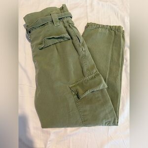 Zara women’s Sage Cargo paperbag Pants